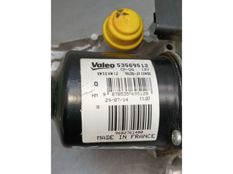 Recambio de motor limpia delantero para citroën c5 berlina millenium referencia OEM IAM 53569512 9682761480 DERECHO 08
