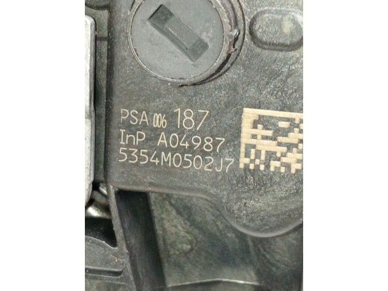Recambio de motor cierre centralizado trasero izquierdo para citroën c5 berlina millenium referencia OEM IAM PSA006187 5354M0502