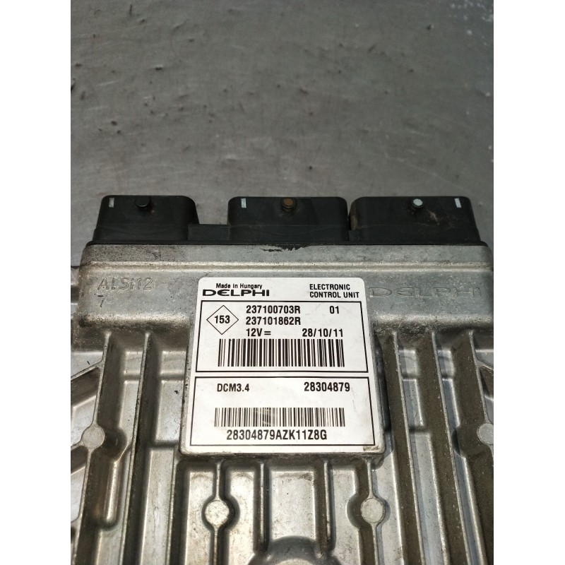 Recambio de centralita motor uce para dacia sandero ii (b8_) 1.5 dci referencia OEM IAM 237100703R 237101862R 28304879 12