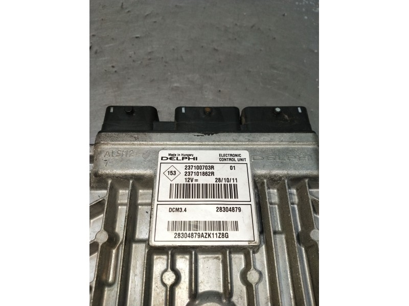 Recambio de centralita motor uce para dacia sandero ii (b8_) 1.5 dci referencia OEM IAM 237100703R 237101862R 28304879 12