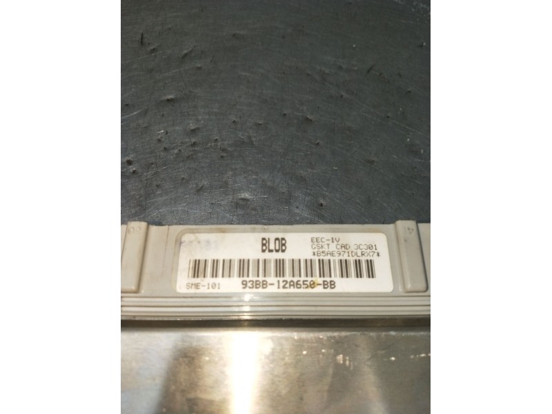 Recambio de centralita motor uce para ford mondeo berlina/familiar (fd) 1.8 16v cat referencia OEM IAM 93BB12A650BB SME101 B5AE9