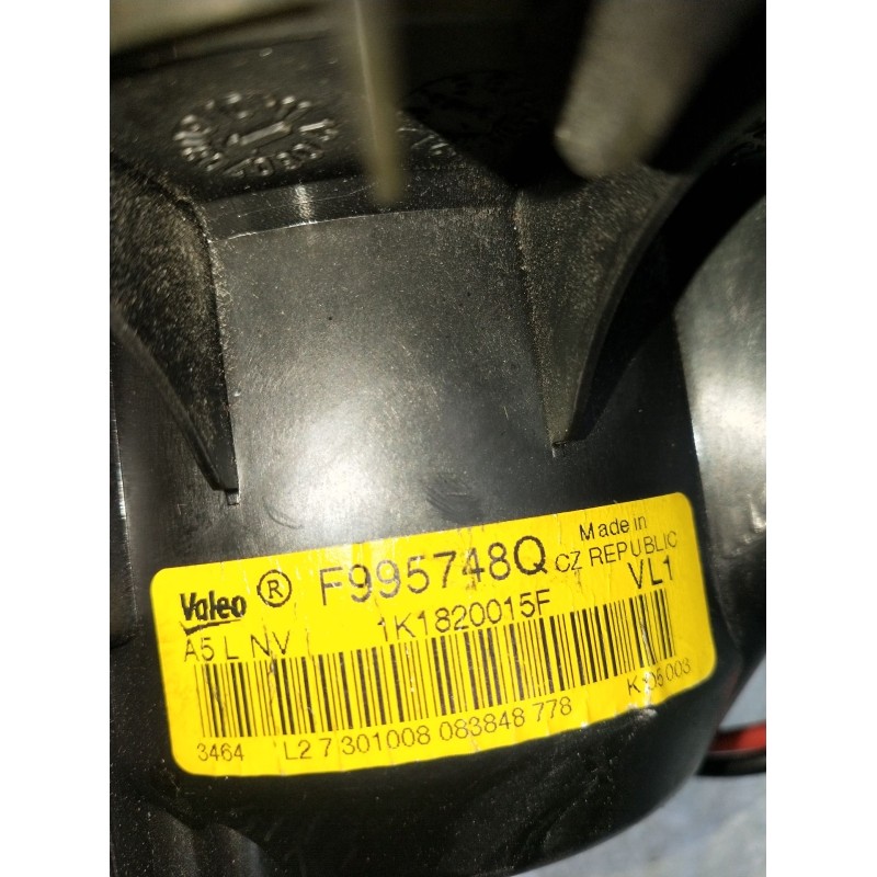 Recambio de motor calefaccion para audi a3 sportback (8pa) 1.9 tdi referencia OEM IAM 1K1820015F F995748Q 04