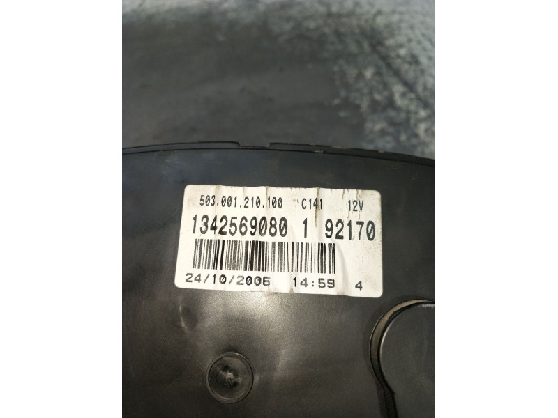 Recambio de cuadro instrumentos para peugeot boxer caja/chasis 2.2 hdi 120 referencia OEM IAM 1342569080 503001210100 192170 06