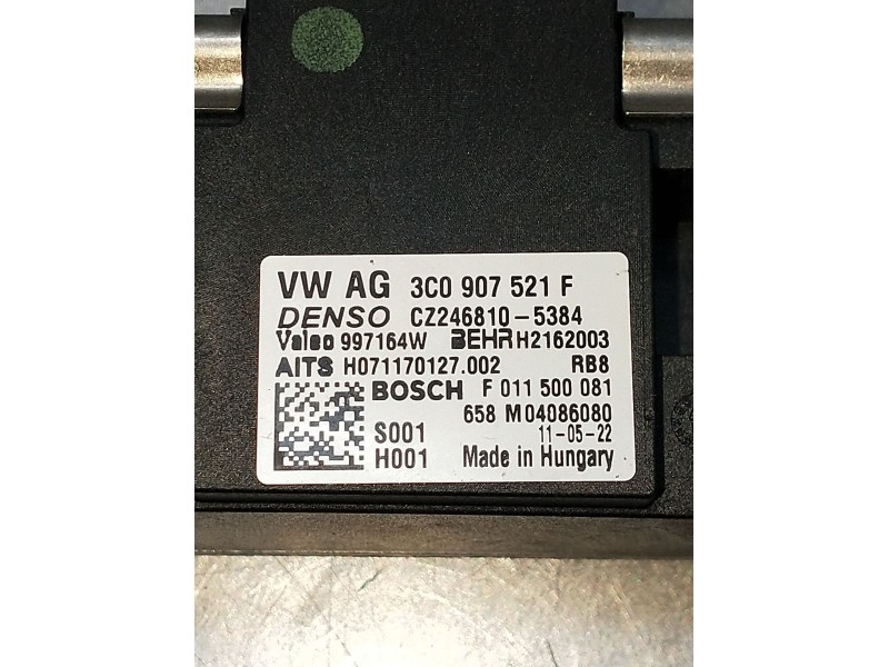 Recambio de resistencia calefaccion para volkswagen golf vi (5k1) 2.0 tdi referencia OEM IAM 3C0907521F CZ2468105384 997164W 
