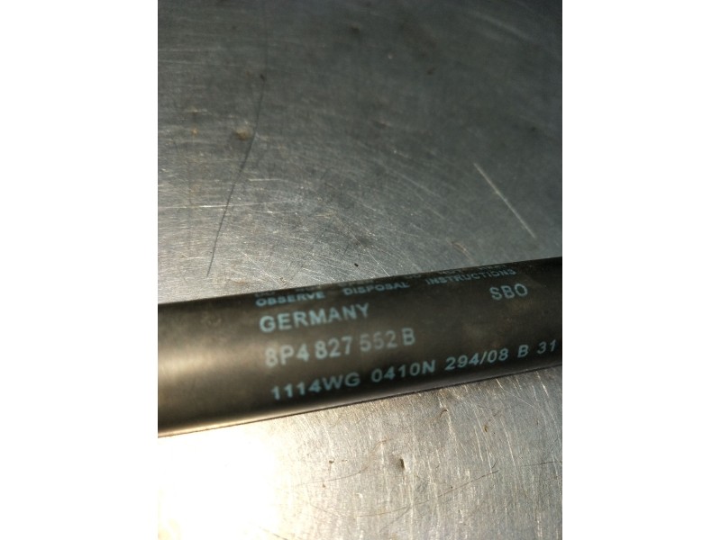 Recambio de amortiguadores maletero / porton para audi a3 sportback (8pa) 1.9 tdi referencia OEM IAM 8P4827552B 1114WG0410N 04