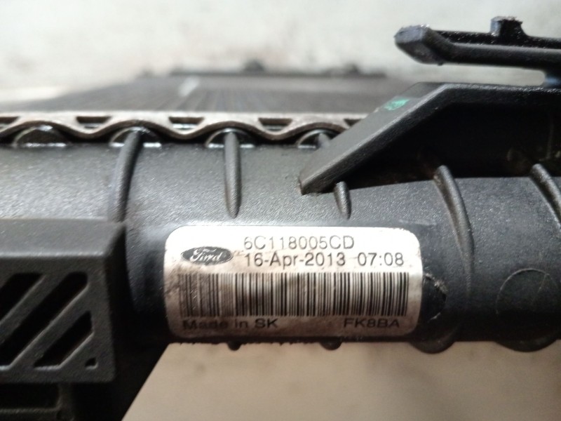 Recambio de radiador agua para ford transit furgoneta (fa_ _) 2.2 tdci referencia OEM IAM 6C118005CD  