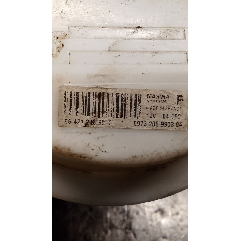 Recambio de bomba combustible para peugeot 206 hatchback (2a/c) 1.4 i referencia OEM IAM 9642124080 0973200990304 