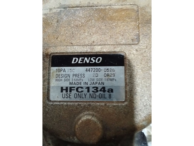 Recambio de compresor aire acondicionado para mitsubishi galloper (jk-01) 2.5 td intercooler referencia OEM IAM 447200  98