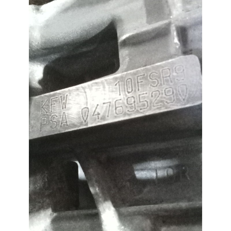 Recambio de motor completo para peugeot 206 hatchback (2a/c) 1.4 i referencia OEM IAM KFW 10FSR9  4769529