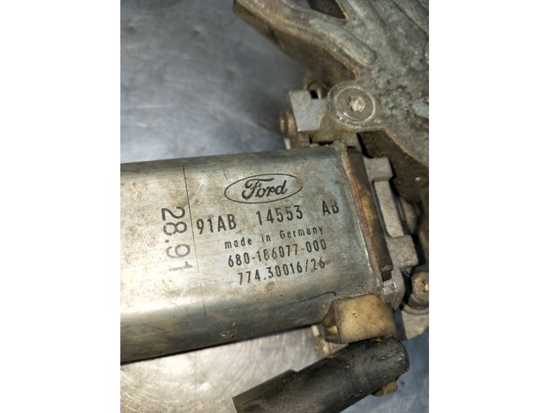 Recambio de elevalunas delantero derecho para ford escort v sedán (afl) 1.6 i 16v referencia OEM IAM 91AB14553 680186077000 7743