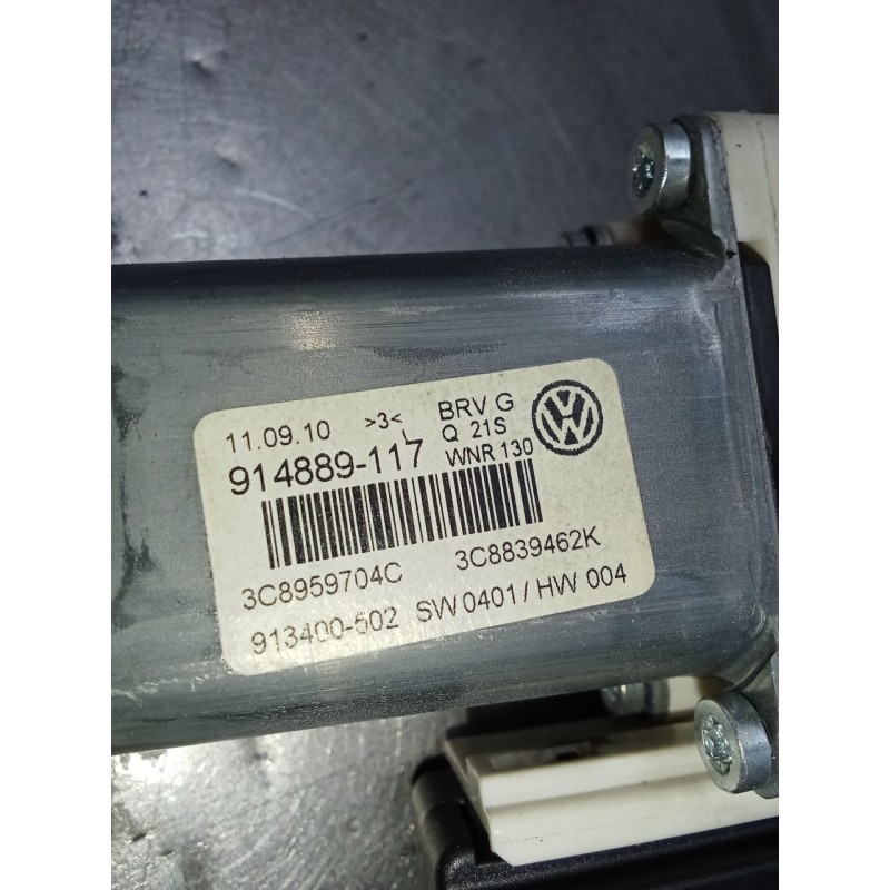 Recambio de elevalunas trasero derecho para volkswagen passat cc b6 (357) 2.0 tdi referencia OEM IAM 3C8959704C 5P 08