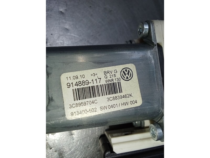 Recambio de elevalunas trasero derecho para volkswagen passat cc b6 (357) 2.0 tdi referencia OEM IAM 3C8959704C 5P 08