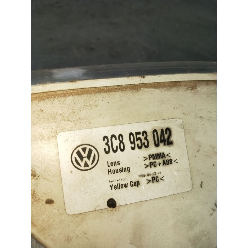 Recambio de piloto delantero derecho para volkswagen passat cc b6 (357) 2.0 tdi referencia OEM IAM 3C8953042  08