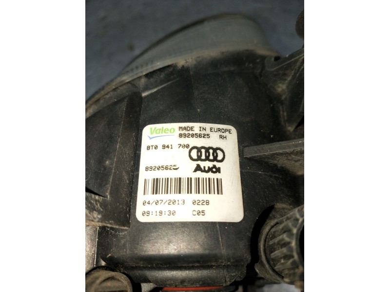 Recambio de faro antiniebla derecho para volkswagen passat cc b6 (357) 2.0 tdi referencia OEM IAM 89205625 8T0941700 08