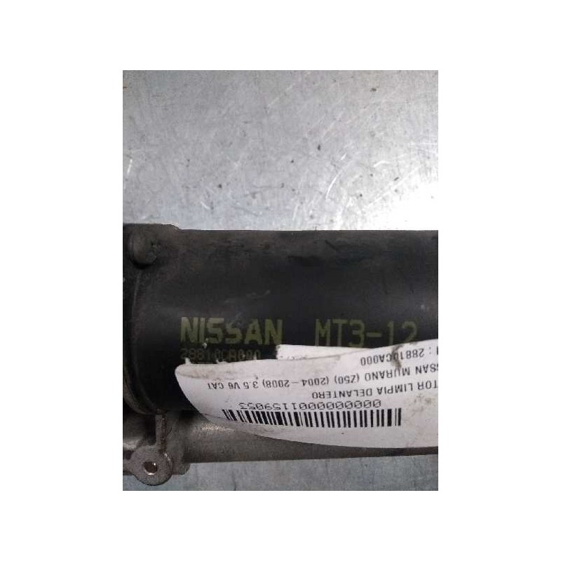 Recambio de motor limpia delantero para nissan murano (z50) 3.5 v6 cat referencia OEM IAM 28810CA000 MT312 