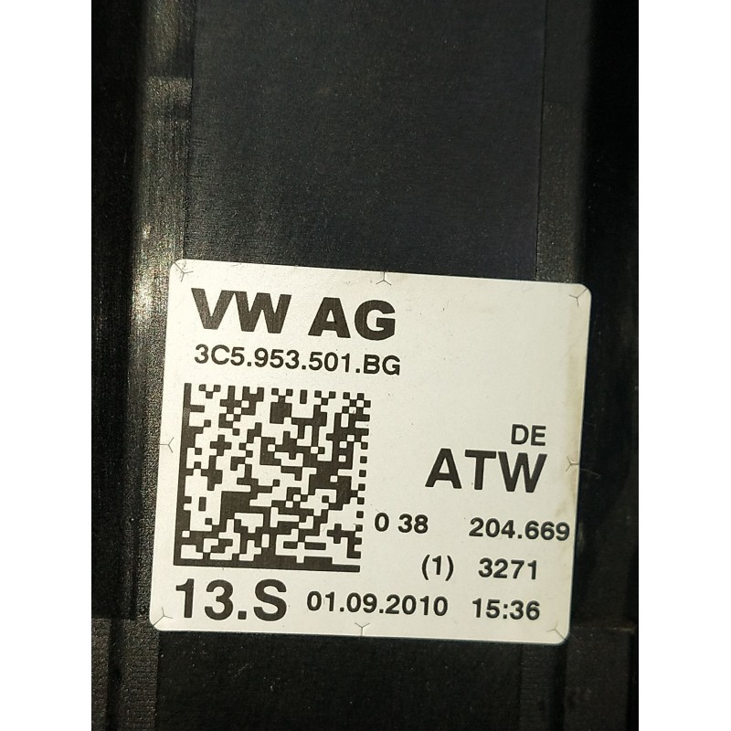Recambio de mando luces para volkswagen passat cc b6 (357) 2.0 tdi referencia OEM IAM 3C5953501BG 204669 08