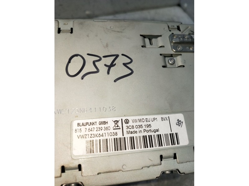 Recambio de pantalla multifuncion para volkswagen passat cc b6 (357) 2.0 tdi referencia OEM IAM 3C8035195 PIN 0373 8157647239360
