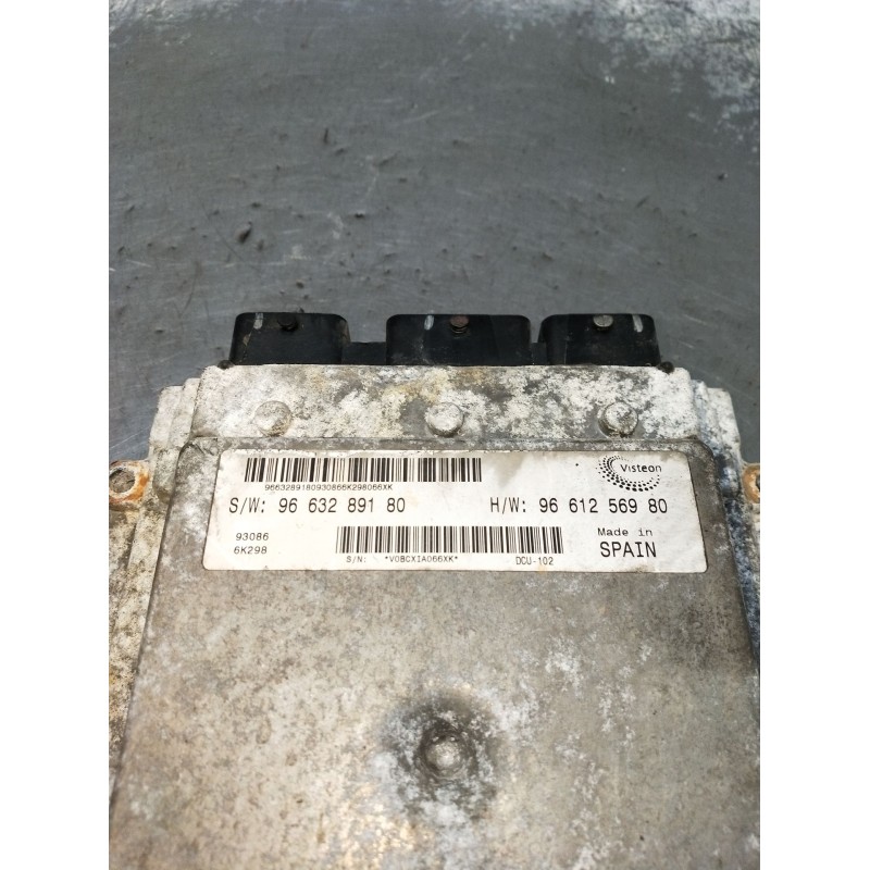 Recambio de centralita motor uce para peugeot boxer caja/chasis 2.2 hdi 120 referencia OEM IAM 9663289180 9661256980 93086 6K298