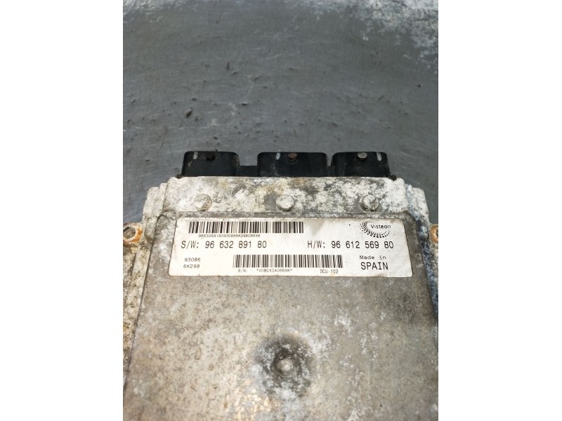 Recambio de centralita motor uce para peugeot boxer caja/chasis 2.2 hdi 120 referencia OEM IAM 9663289180 9661256980 93086 6K298