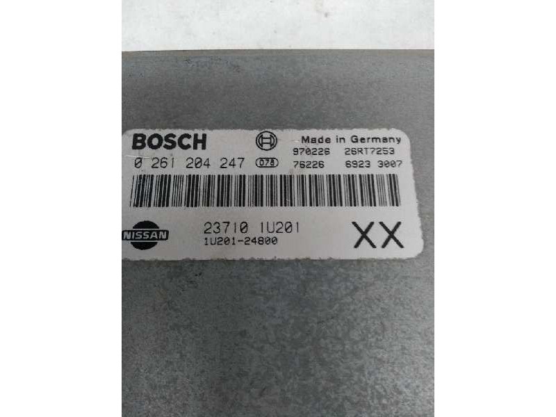 Recambio de centralita motor uce para nissan micra (k11) 1.3 16v cat referencia OEM IAM 0261204247 237101U201 XX