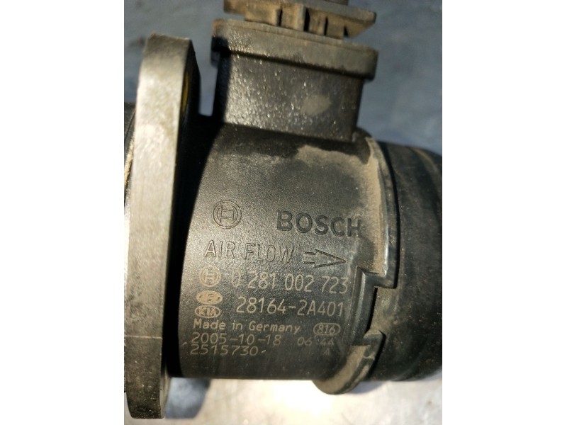 Recambio de caudalimetro para hyundai matrix (fc) 1.5 crdi vgt referencia OEM IAM 0281002723 281642A401 04