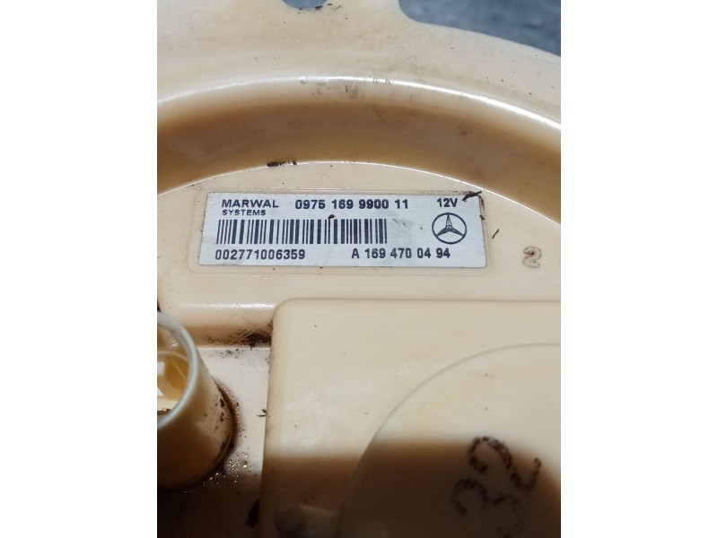 Recambio de bomba combustible para mercedes-benz clase a (w169) a 160 (169.031, 169.331) referencia OEM IAM A1694700494 09751699