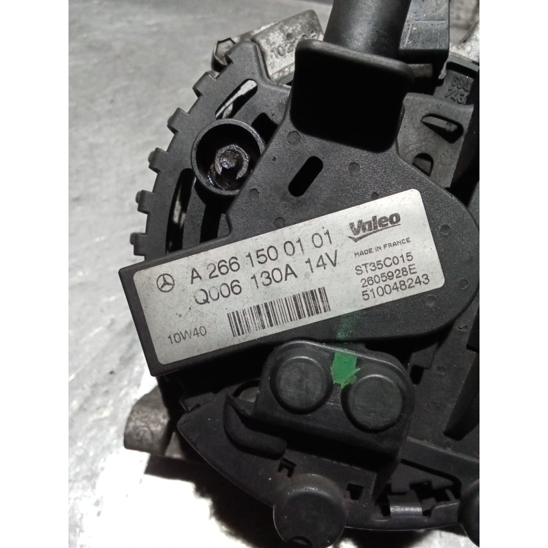 Recambio de alternador para mercedes-benz clase a (w169) a 160 (169.031, 169.331) referencia OEM IAM A2661500101 130A 