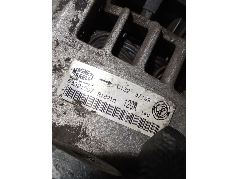 Recambio de alternador para lancia lybra (839_) 1.9 jtd (839axd1a) referencia OEM IAM 63321507 150A 99