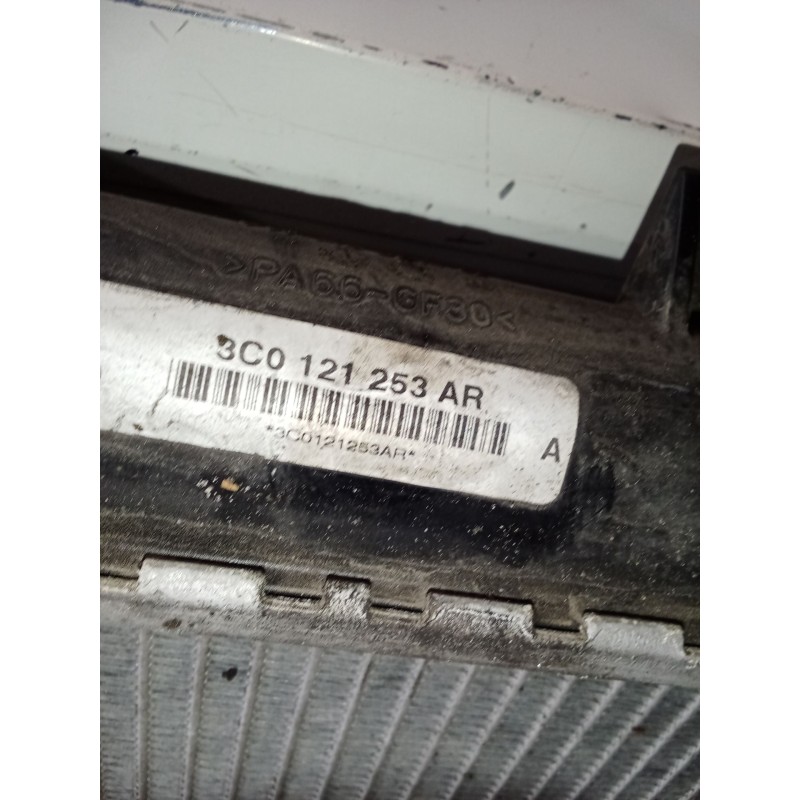 Recambio de radiador agua para volkswagen passat cc b6 (357) 2.0 tdi referencia OEM IAM 3C0121253AR  08