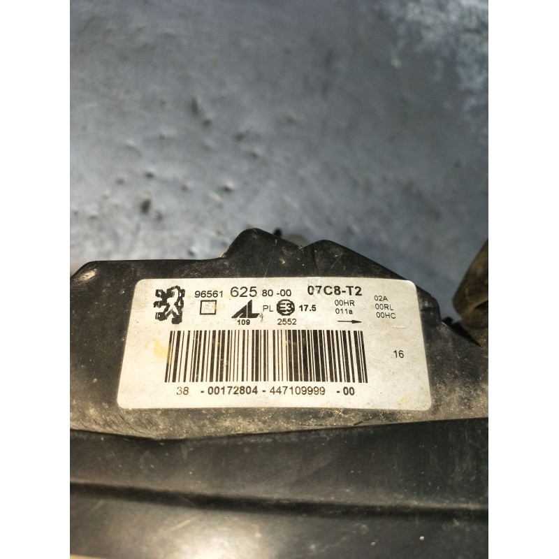 Recambio de faro izquierdo para peugeot 308 sw i (4e_, 4h_) 2.0 hdi referencia OEM IAM 9656162580  07