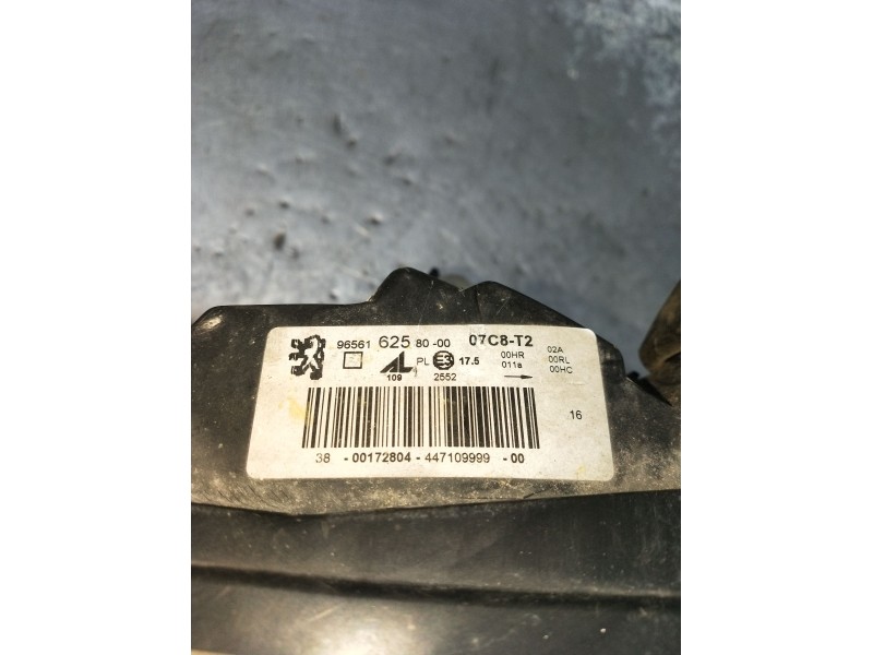 Recambio de faro izquierdo para peugeot 308 sw i (4e_, 4h_) 2.0 hdi referencia OEM IAM 9656162580  07