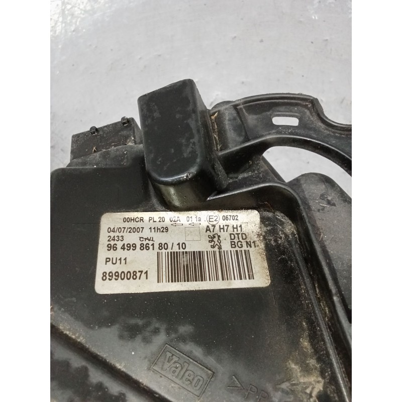 Recambio de faro derecho para peugeot 207/207+ (wa_, wc_) 1.4 16v referencia OEM IAM 964998618010 89900871 07