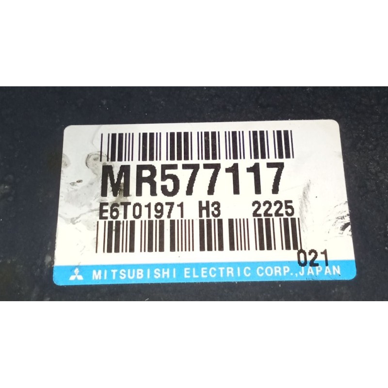 Recambio de centralita motor uce para mitsubishi galloper (jk-01) 2.5 td intercooler referencia OEM IAM E6T01971H32225 MR577117 