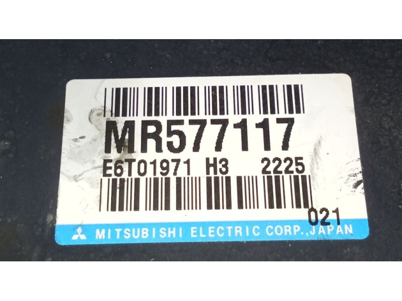 Recambio de centralita motor uce para mitsubishi galloper (jk-01) 2.5 td intercooler referencia OEM IAM E6T01971H32225 MR577117 