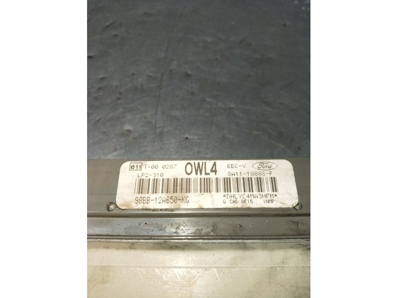 Recambio de centralita motor uce para ford mondeo ii (bap) 2.0 i referencia OEM IAM 98BB12A650KG 8A111888SF DHLYC4MA3HFM 97