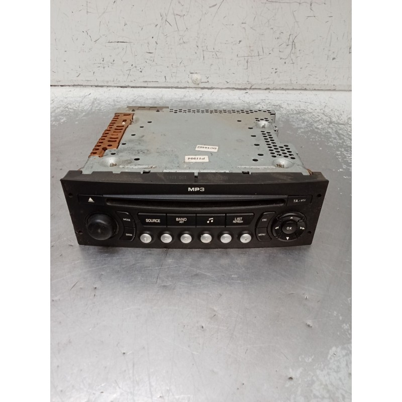 Recambio de sistema audio / radio cd para peugeot 207/207+ (wa_, wc_) 1.4 16v referencia OEM IAM 96643699XT00 A2C53250035 BS0107
