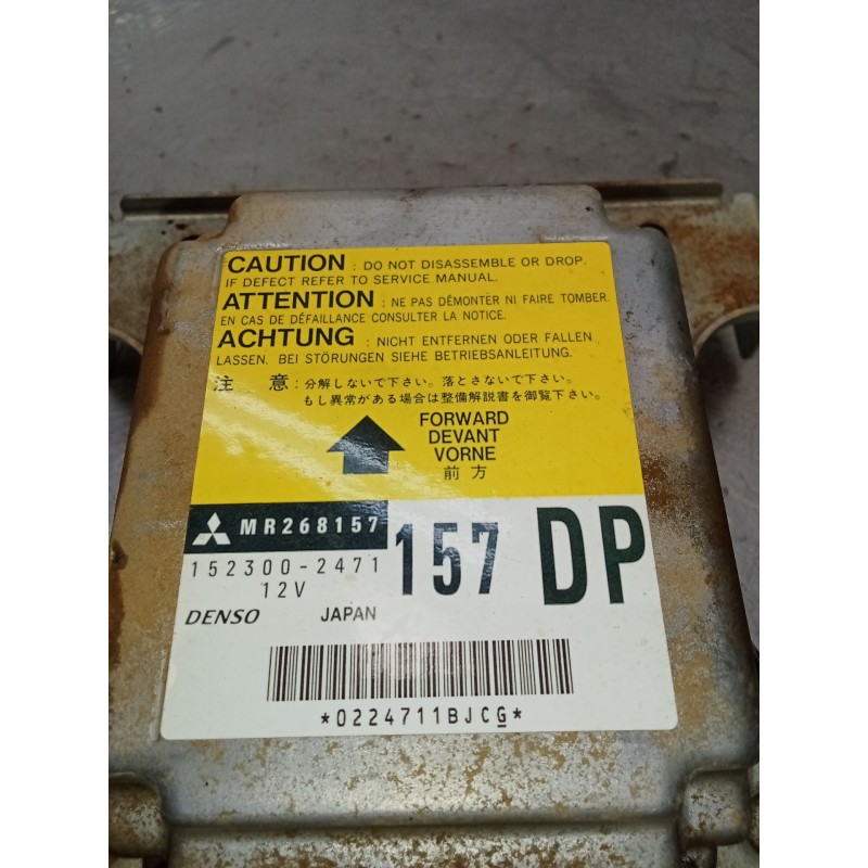 Recambio de kit airbag para mitsubishi galloper (jk-01) 2.5 td intercooler referencia OEM IAM 1523002471 MR268157 98