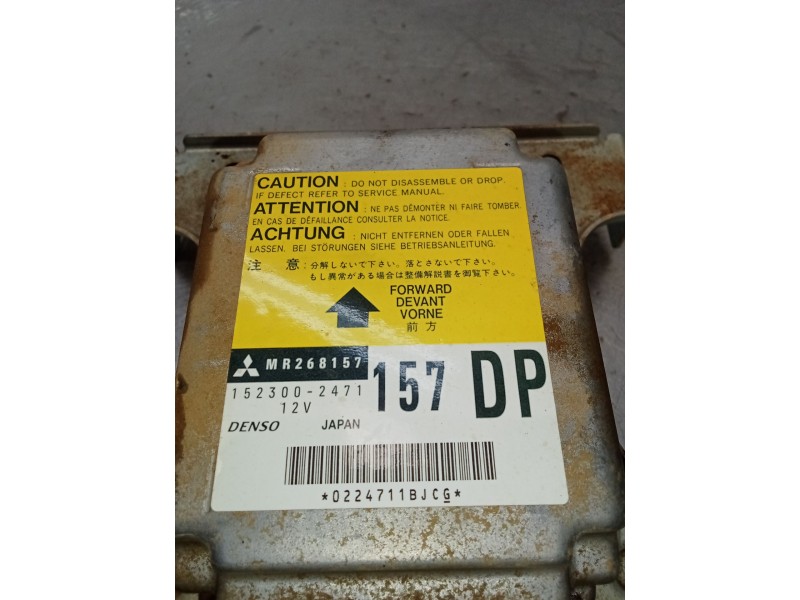 Recambio de kit airbag para mitsubishi galloper (jk-01) 2.5 td intercooler referencia OEM IAM 1523002471 MR268157 98