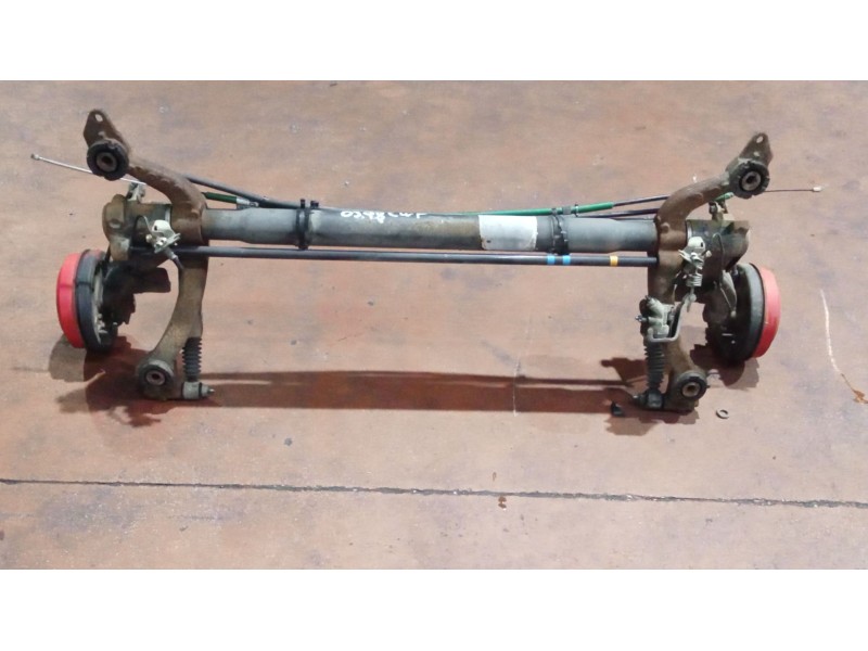 Recambio de puente trasero para peugeot 206 hatchback (2a/c) 1.4 i referencia OEM IAM TAMBOR  