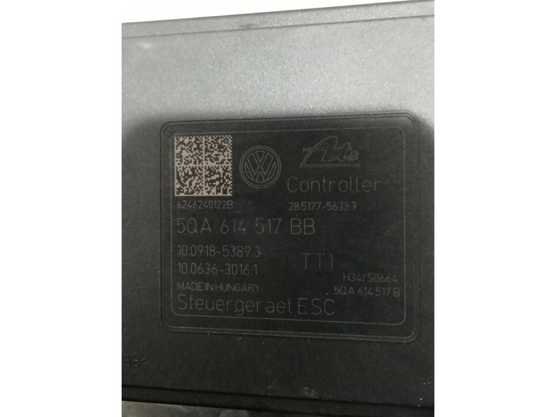 Recambio de abs para audi q3 (f3b) 35 tdi referencia OEM IAM 5QA614517BB 1002203013428517756333 1009185393 10063630161